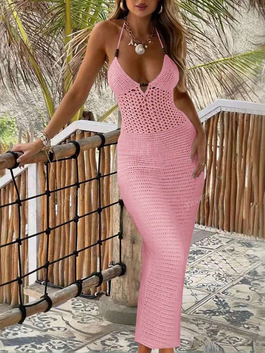 Yelina | Robe Crochet Élancée d’Été