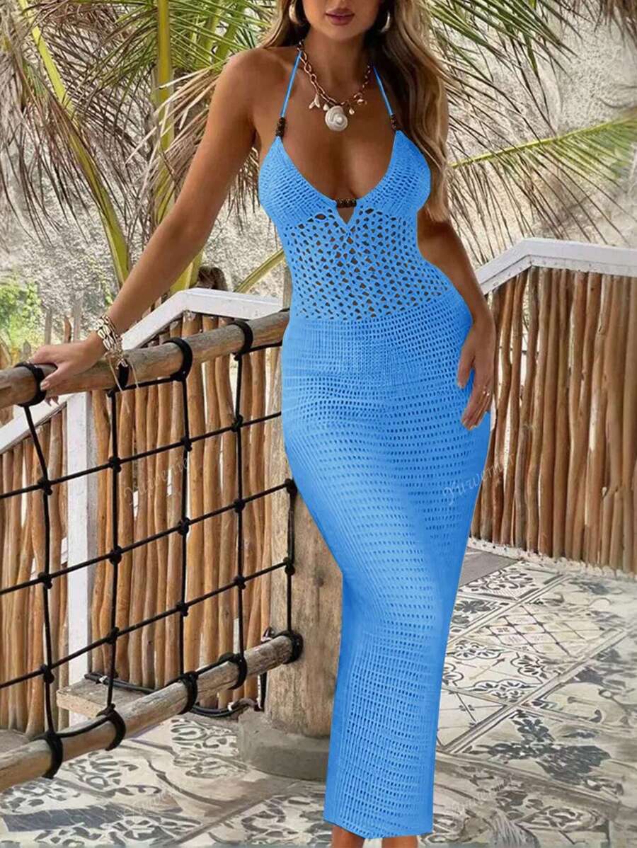 Yelina | Robe Crochet Élancée d’Été