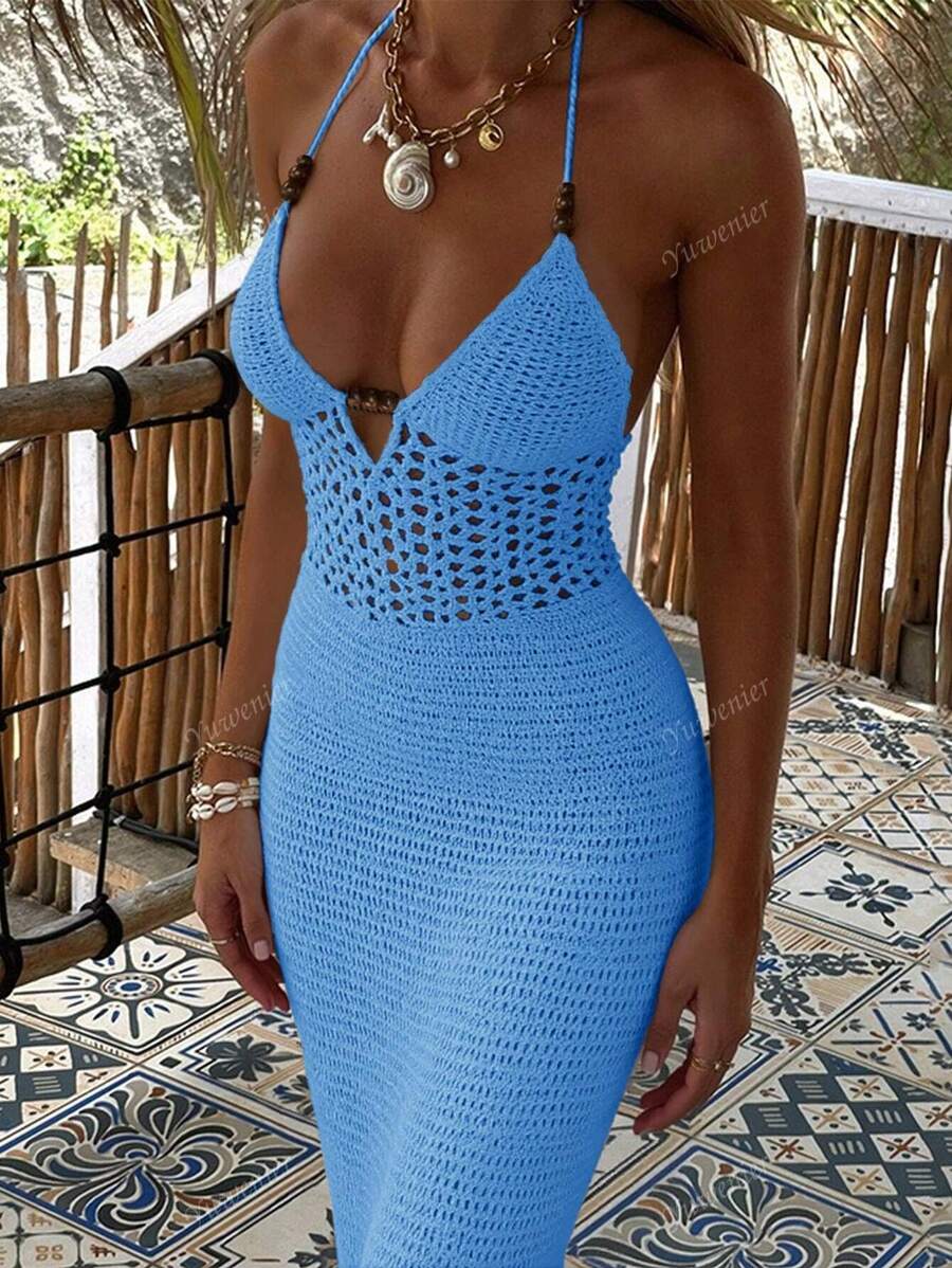 Yelina | Robe Crochet Élancée d’Été