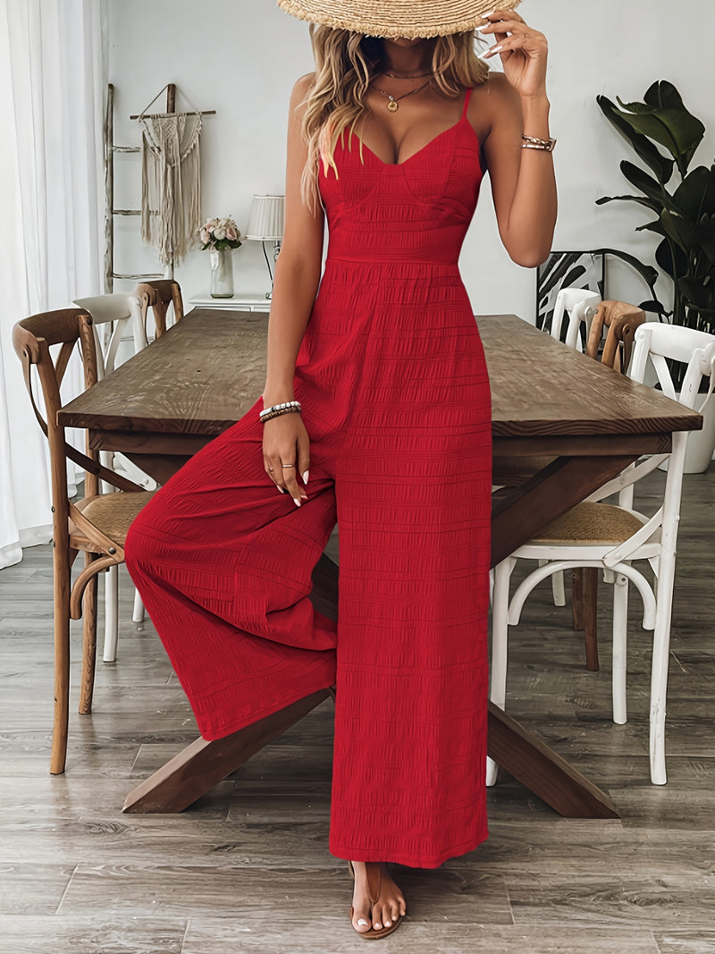 Léa | Jumpsuit Noeud & Élégance d’Été