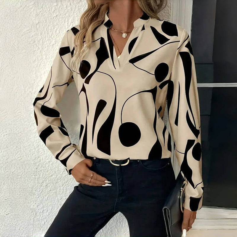 Maria | Blouse Décontractée Vintage