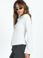 Elina | Blouse Rayée Élégante