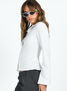 Elina | Blouse Rayée Élégante