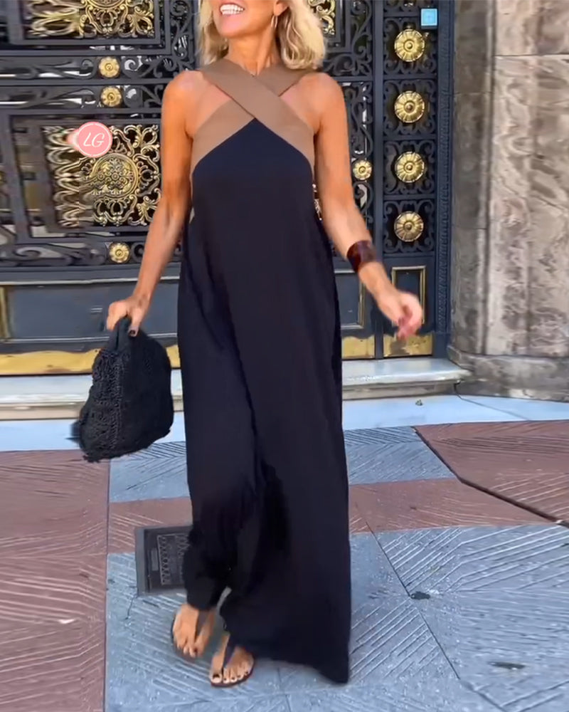 Sienna | Robe à Col Croisé