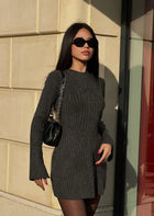 Lena | Robe Tricotée Chic Évasée
