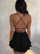 Alizée | Robe Unie Dos Nu à Bretelles