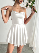 Elara | Robe Satinée & Éclat Féminin