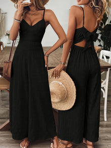 Léa | Jumpsuit Noeud & Élégance d’Été