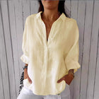 Nina | Chemise Coton et Lin à Nouer dans le Dos