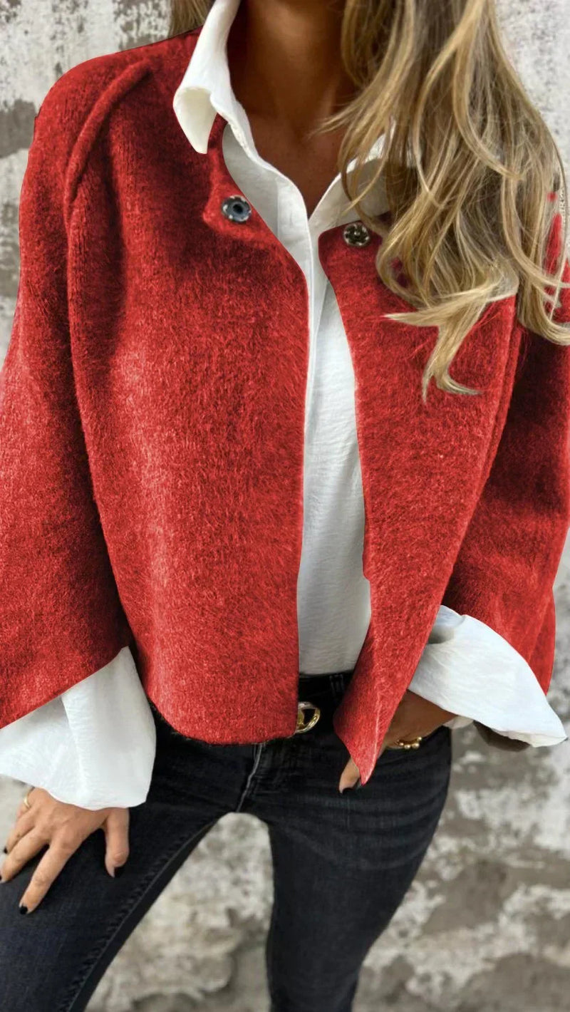 Sutton™ | Stylish Lapel Zipper Jacket