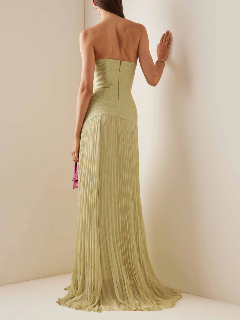 Malia | Robe Drapée & Élégance Aérienne