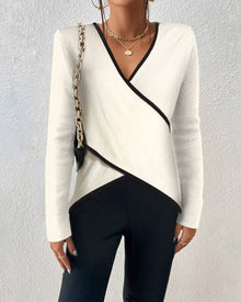 Silke™ | Pull Élégant à Col V