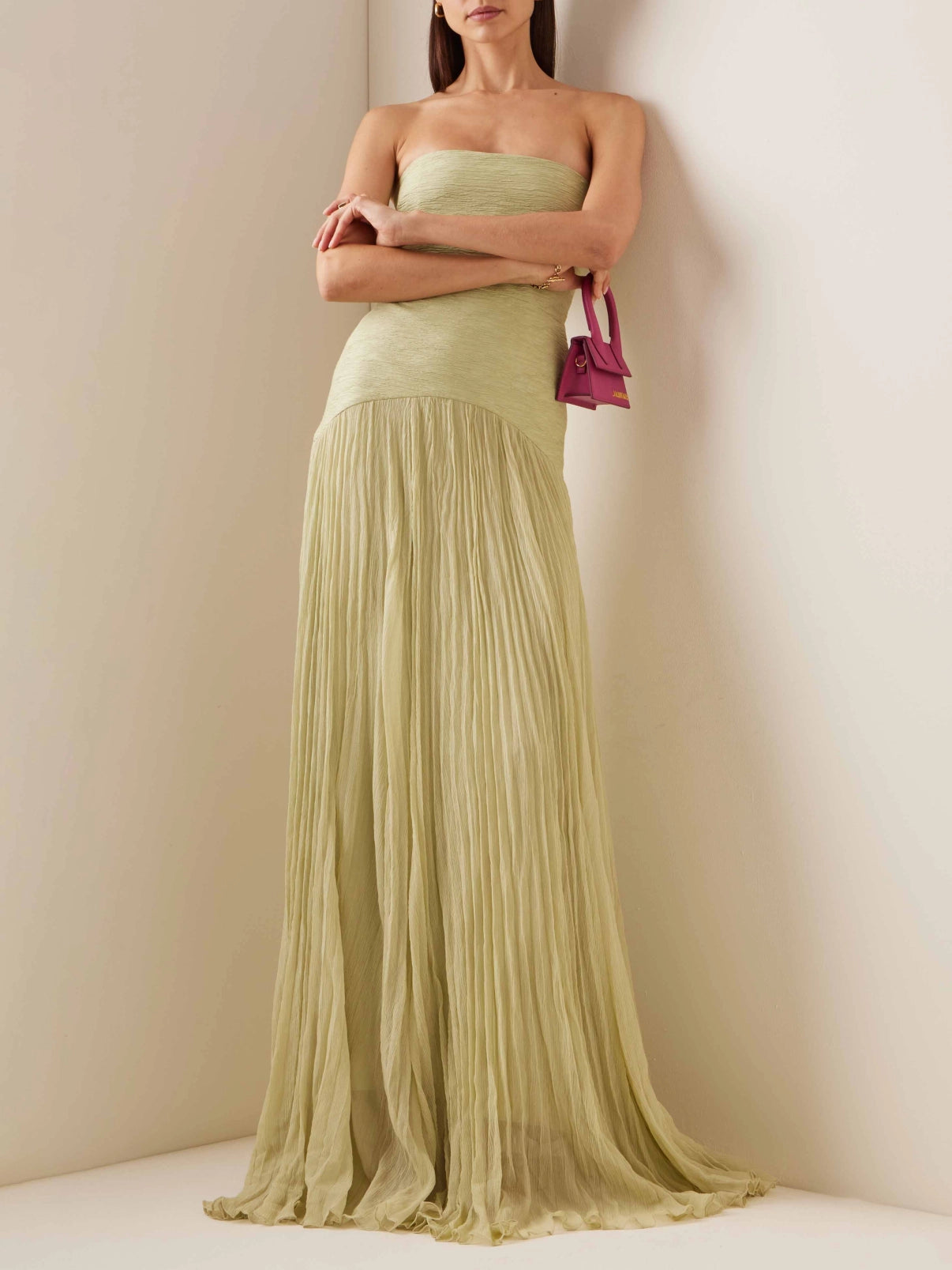 Malia | Robe Drapée & Élégance Aérienne