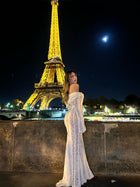 Eline | Robe Sirène En Dentelle & Allure Bohème