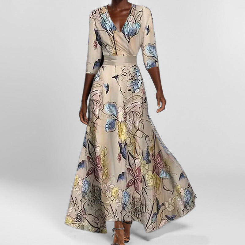 Zélie | Robe Graphique & Audace Florale