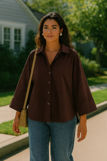 Cléa | Blouse Décontractée d’Été