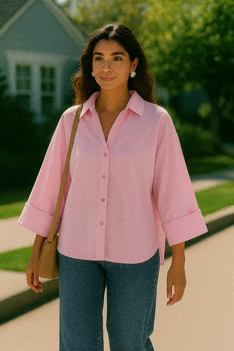 Cléa | Blouse Décontractée d’Été