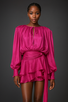 Iris | Robe Satinée de Rêve
