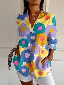 Monique | Chemisier À Imprimé Ethnique Vintage