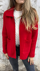Sutton™ | Veste Élégante à Col Revers avec Fermeture Éclair