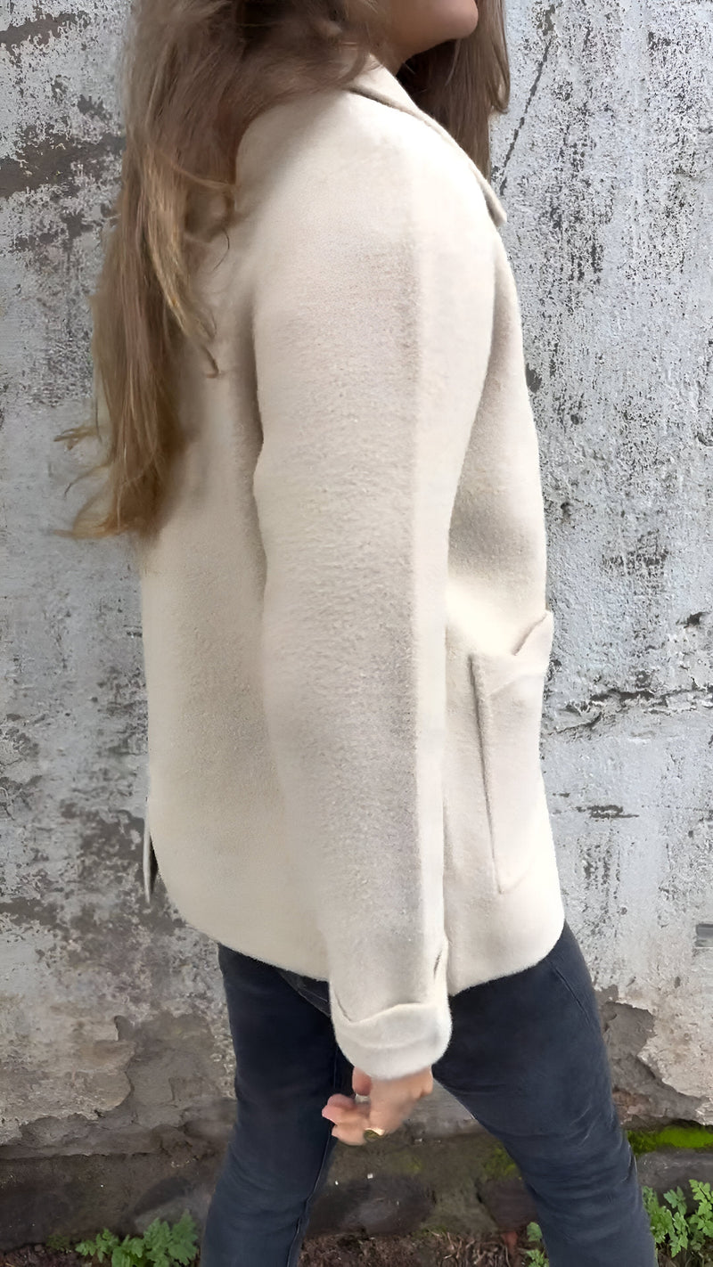Sutton™ | Veste Élégante à Col Revers avec Fermeture Éclair