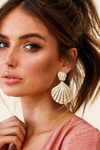 Boucles d'oreilles Calliope en or