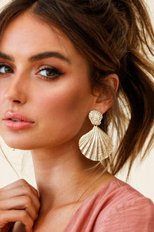 Boucles d'oreilles Calliope en or