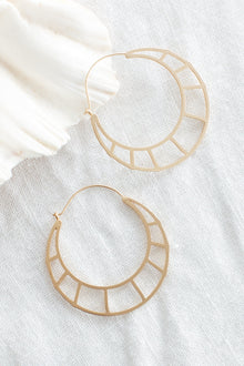 Boucles d'oreilles Dinah en or