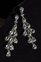 Boucles d'oreilles Chandelier Amina Argent