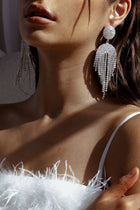 Boucles d'oreilles Kiara Cascade en Argent