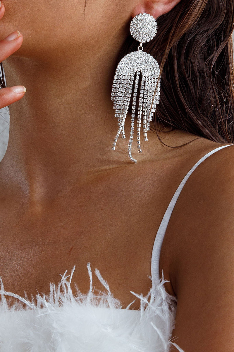 Boucles d'oreilles Kiara Cascade en Argent