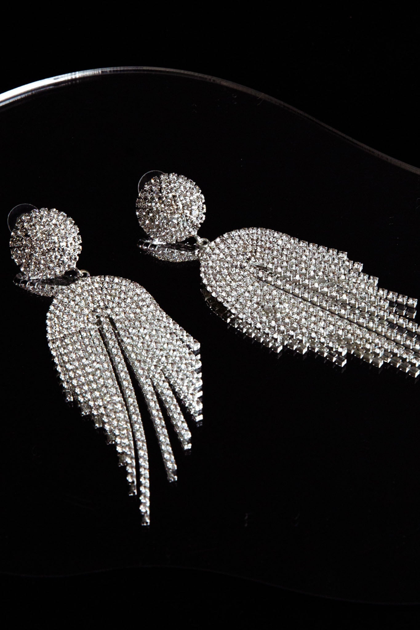 Boucles d'oreilles Kiara Cascade en Argent