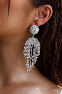 Boucles d'oreilles Kiara Cascade en Argent
