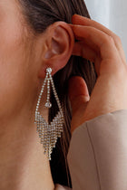 Boucles d'oreilles à franges Victoria Diamante Or