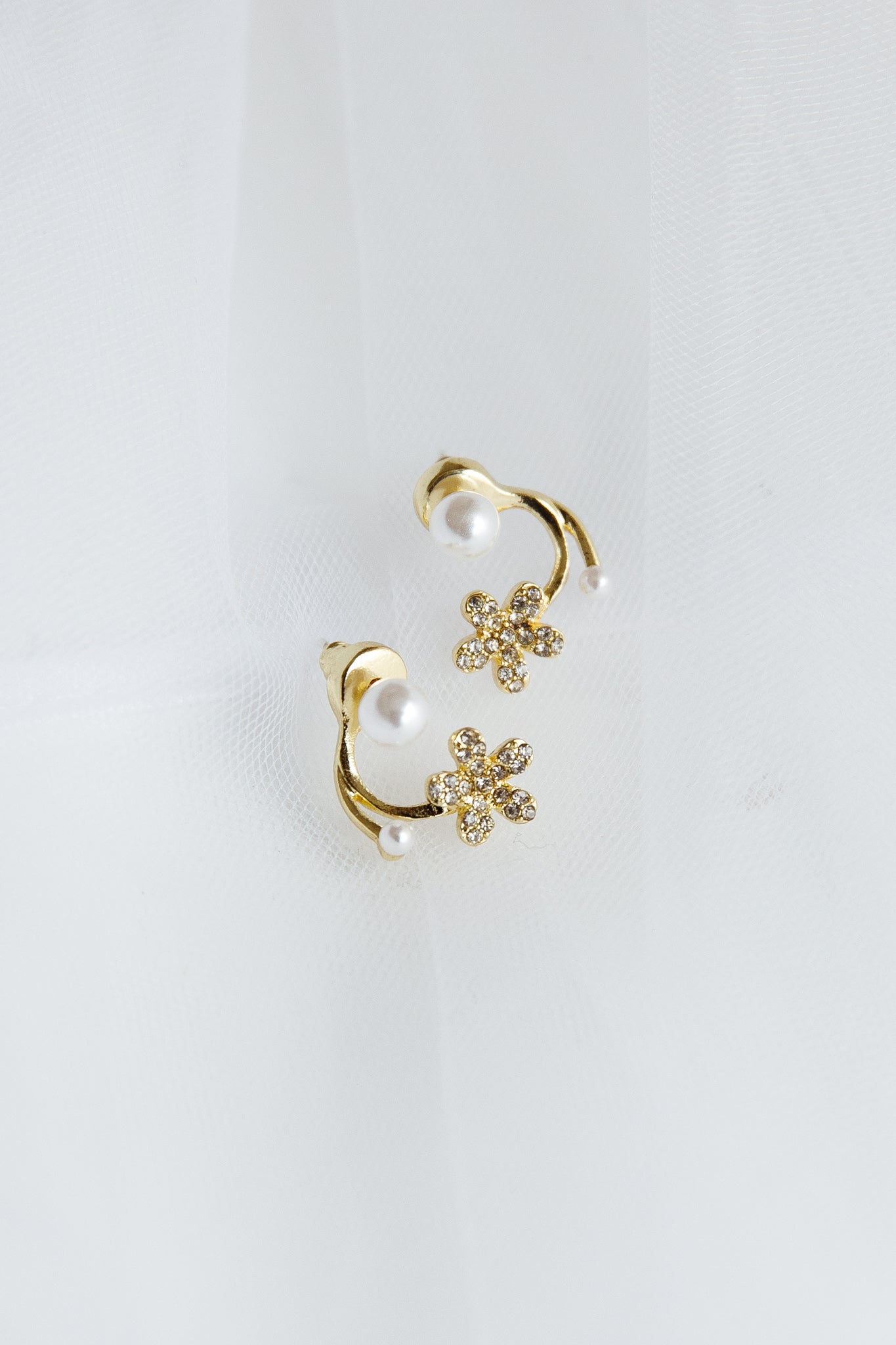 Boucles d'oreilles Dakota Pearl Or