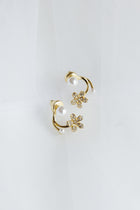 Boucles d'oreilles Dakota Pearl Or