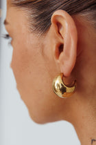 Boucles d'oreilles créoles Arabia en or