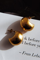 Boucles d'oreilles créoles Arabia en or