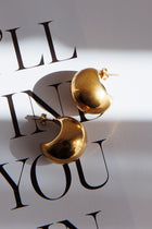 Boucles d'oreilles créoles Arabia en or