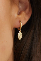 Boucles d'oreilles pendantes en forme de goutte Emmie Or