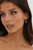 Boucles d'oreilles pendantes en forme de goutte Emmie Or