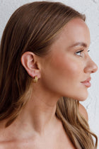 Boucles d'oreilles créoles Goldilocks en or