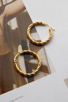 Boucles d'oreilles créoles Merrill en or