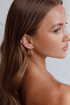 Boucles d'oreilles créoles Merrill en or