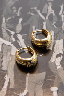 Boucles d'oreilles créoles Helena en or