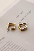 Boucles d'oreilles créoles ouvertes Isis en or