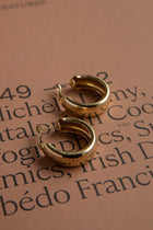 Boucles d'oreilles créoles Osiris en or
