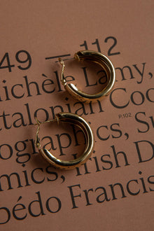 Boucles d'oreilles créoles Osiris en or