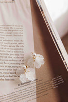 Boucles d'oreilles Pétale Ange de la Terre Or