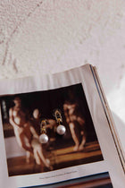 Boucles d'oreilles Maia Pearl Diamante Or